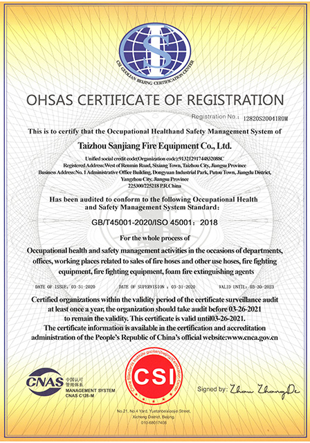 職業(yè)健康安全管理體系（英文）