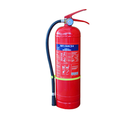 MF/ABCE4 4公斤手提式干粉灭火器